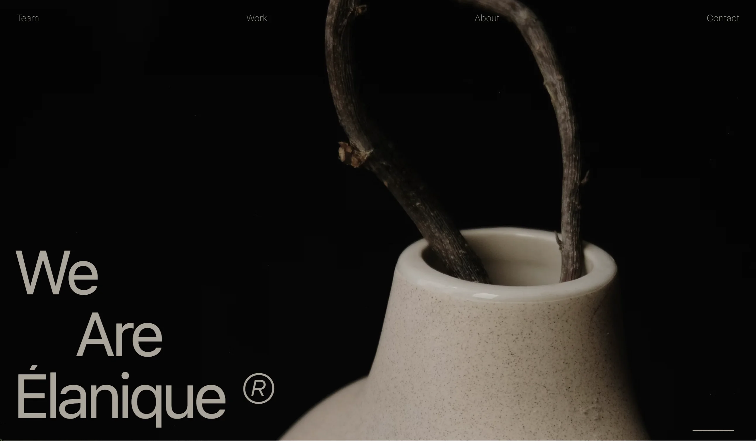 Elanique project in grayscale mode